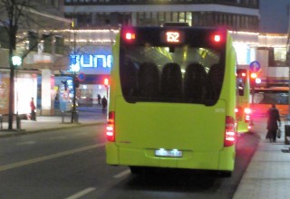 Gjenopprett bussrute 160E Rykkinn som en ekspress 