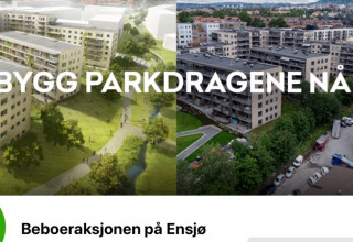 Eksproprier for parkene på Ensjø nå.
