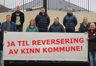 Ja til reversering av Kinn kommune