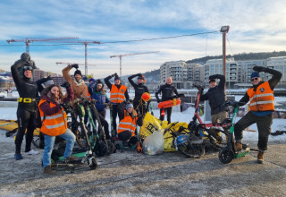 Hjelp Fjord CleanUP å holde varmen – og Oslofjorden ren i vinter